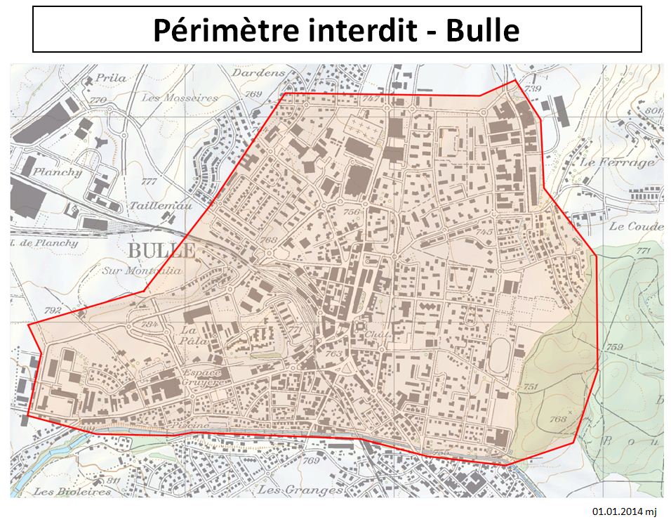 Patinoire et Gare, Bulle FR